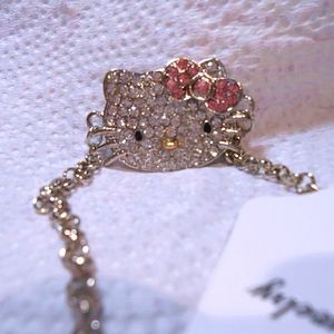 Crystal Hello Kitty bracelet